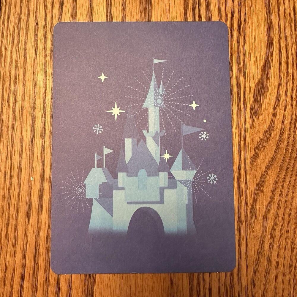 Disney Special Edition Artwork Postcard Cinderella’s Castle 5”X7” Disney Rewards